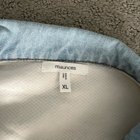 Maurices Sherpa denim jacket - Picture 3 of 5